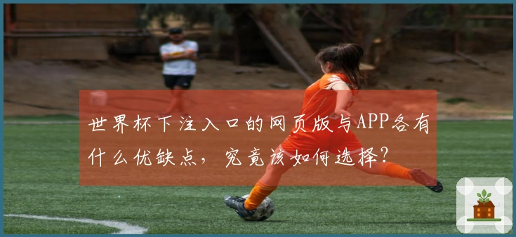 世界杯下注入口的网页版与APP各有什么优缺点，究竟该如何选择？
