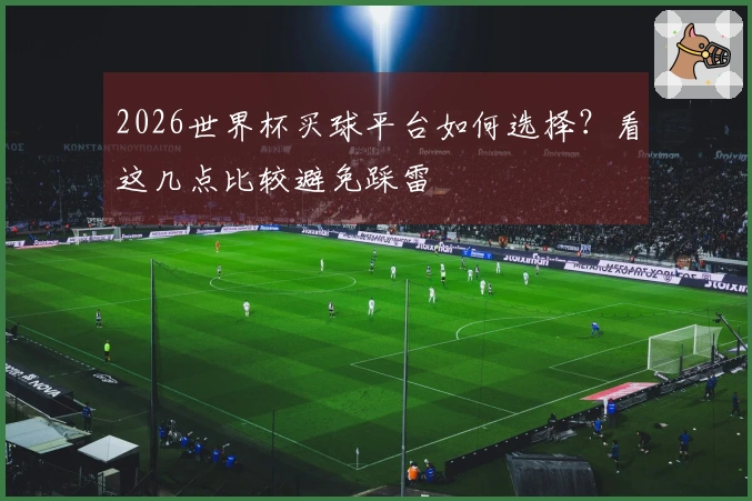 2026世界杯买球平台如何选择？看这几点比较避免踩雷